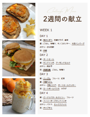 【無料】プラントベースダイエット２週間チャレンジ